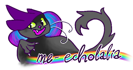me-echolalia